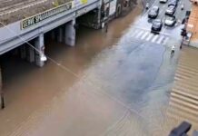 Genova, esplode tubo nel tunnel di corso Sardegna: allagamenti e traffico in tilt allagamento tubo rotto sottopasso corso Sardegna