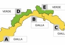 Maltempo in Liguria, Allerta Gialla per temporali sino alle 14 Allerta gialla maltempo Liguria