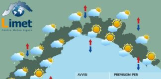 Meteo Liguria, ancora instabilità con passaggi nuvolosi specie al pomeriggio meteo Liguria 28 agosto 2024