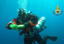 Arenzano, il subacqueo scomparso è Marc Florian Heib, 29 anni sub altofondale Vigili del Fuoco Genova