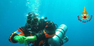 Yacht affondato tra i misteri a Palermo, in arrivo i sub dei vigili del fuoco di Genova sub altofondale Vigili del Fuoco Genova