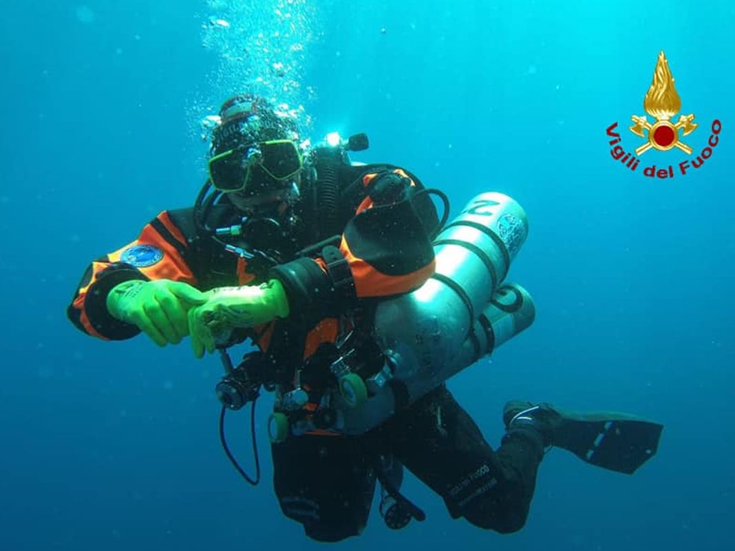 sub altofondale Vigili del Fuoco Genova