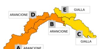 Maltempo in Liguria, prolungata e modificata Allerta Arancione allert arancione A-B_D