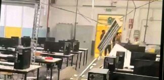 La Spezia, crolla parte del soffitto in un’aula del Capellini-Sauro La spezia crollo soffitto capellini sauro