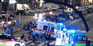 Genova, incidente in corso Sardegna tra scooter e moto, tre feriti incidente ex mercato san fruttuoso