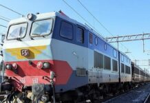 Treno storico dei Giovi riparte per Ronco Scrivia Treno storico Giovi