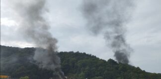 Caos Autostrade, veicolo in fiamme sulla A26, traffico ko incendio autostrada A26 galleria Masone