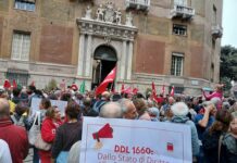 Genova, presidio contro il ddl Sicurezza, domani la protesta a Roma manifestazione ddl sicurezza a Genova