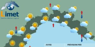 Meteo Liguria, nuvolosità in aumento, piovaschi nel pomeriggio meteo Liguria 17 settembre 2024