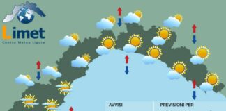 Meteo Liguria, alternanza di schiarite e passaggi nuvolosi, lunedì peggiora meteo Liguria 21 settembre 2024