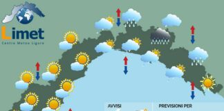 Meteo Liguria, ancora nuvole e pioggia a Levante, migliora nel week end meteo Liguria 27 settembre 2024