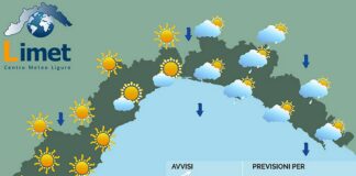 Meteo Liguria, torna il sole ma calano le temperature meteo Liguria 28 settembre 2024