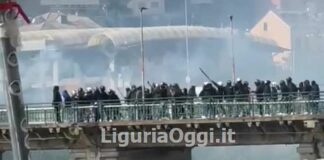 Genova, il sindaco Bucci condanna gli scontri del derby scontri Marassi 25 settembre 2024