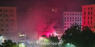 Genova, scontri tra tifosi, indagini in corso, 144 i Daspo già in vigore scontri tifosi Genova Genoa Sampdoria