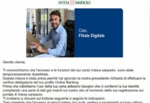 Truffe online, ora arrivano anche via PEC truffa online San Paolo Intesa