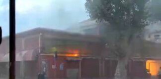 Ventimiglia, incendio nel mercato coperto, oggi struttura chiusa Ventimiglia incendio mercato coperto