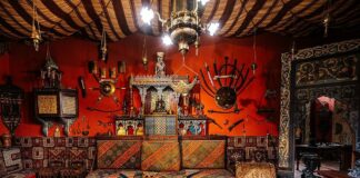 Genova, visite guidate al Castello D’Albertis per il ponte di Ognissanti Castello d'Albertis, sala araba