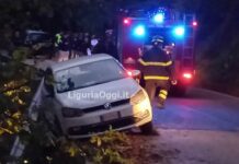Montoggio, grave incidente sulla provinciale per Creto, strada chiusa Montoggio incidente 24 ottobre 2024