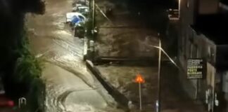 Maltempo in Liguria, strade allagate a Genova Rio Fegino esondato 8 ottobre 2024