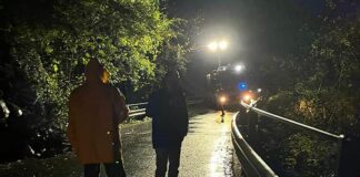 Serra Riccò, riaperta la strada provinciale 3 chiusa ieri per frana Serra Riccò frana