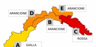 Maltempo Liguria, Allerta Arancione dalle 22. Domani sul Levante diventa rossa