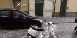 Maltempo Liguria, pioggia forte ad Albenga: allagate alcune zone