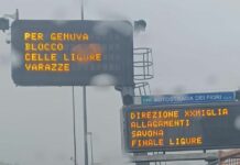 Maltempo Liguria, interrotta la linea ferroviaria e allagamenti in Autostrada