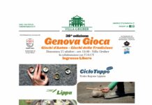 Genova, il 26-27 ottobre a Villa Gruber la 38a edizione di “Genova Gioca”