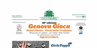 Genova, il 26-27 ottobre a Villa Gruber la 38a edizione di “Genova Gioca”