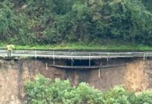 Maltempo Liguria, chiusa per una frana l’Aurelia a Borghetto di Vara