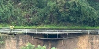 Maltempo Liguria, chiusa per una frana l’Aurelia a Borghetto di Vara