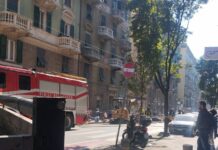 Genova, fuga di gas in via Canepari: sul posto i Vigili del Fuoco, strada chiusa
