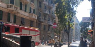Genova, fuga di gas in via Canepari: sul posto i Vigili del Fuoco, strada chiusa