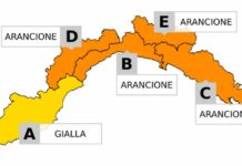 allerta giallo arancione