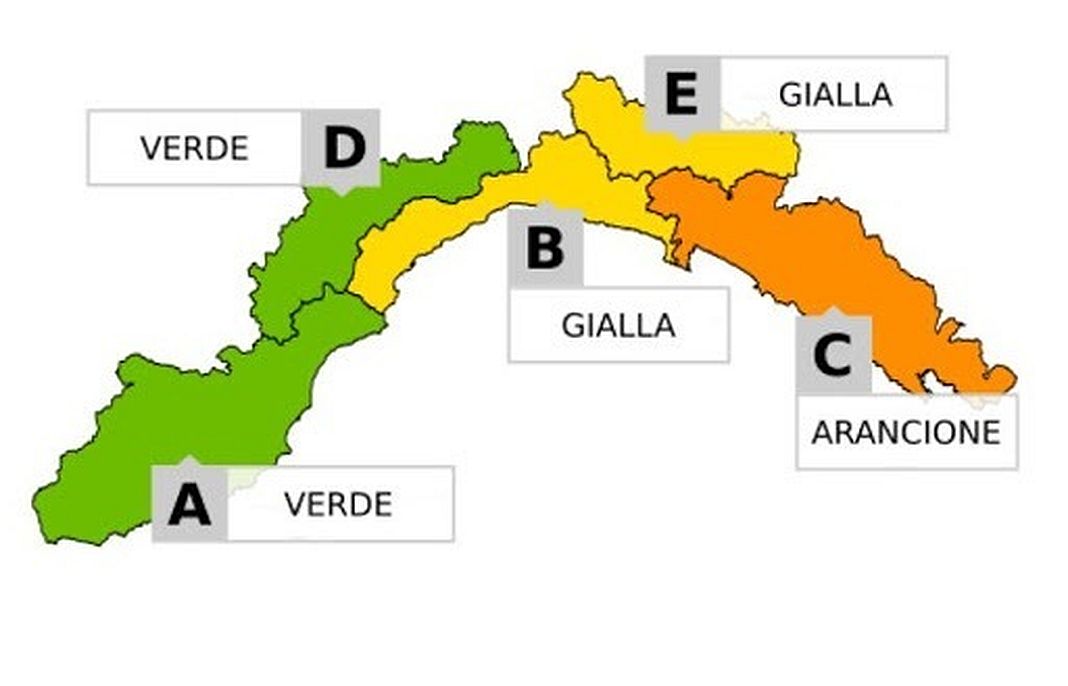 Allerta maltempo Liguria 25 ottobre 2024