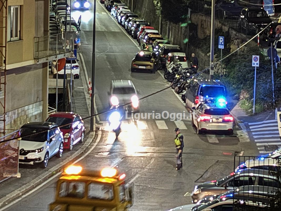 incidente viale Bracelli Marassi 12 ottobre 2024