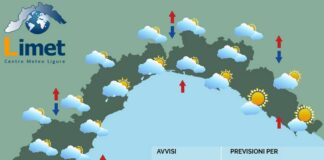 Meteo Liguria, nuvole al mattino, migliora nel pomeriggio ma in arrivo ancora pioggia Meteo Liguria 15 ottobre 2024