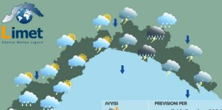 Meteo Liguria, ancora nuvole e temporali al mattino, migliora nel pomeriggio meteo Liguria 18 otobre 2024