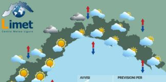 Meteo Liguria, aumentano le nuvole, domani nuovo peggioramento meteo Liguria 22 ottobre 2024
