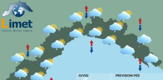 Meteo Liguria, cielo coperto e piovaschi su gran part della regione meteo Liguria 23 ottobre 2024