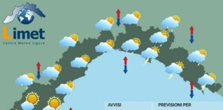 Meteo Liguria, ancora nuvole e rovesci, peggioramento in arrivo meteo Liguria 24 ottobre 2024