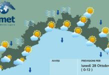 Meteo Liguria, dopo il maltempo una fase più stabile meteo Liguria 28 ottobre 2024