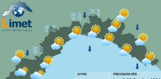 Meteo Liguria, dopo il maltempo una fase più stabile meteo Liguria 28 ottobre 2024