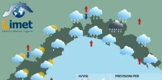 Meteo Liguria, temporali anche molto forti nella zona di centro-levante meteo Liguria 2 ottobre 2024