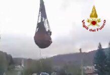 Genova, mucca precipita in un dirupo a Bavastrelli, arriva l’elicottero mucca caduta dirupo bavastrelli 24 ottobre 2024