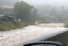 Maltempo in Liguria, Comune di Quiliano invita a lasciare i piani bassi Torrente Quiliano