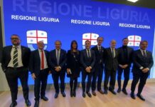 Regione Liguria, Marco Bucci ha presentato la nuova Giunta Giunta Regione Liguria Marco Bucci