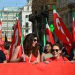 Studenti manifestazione Genova