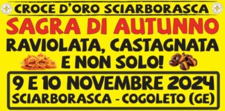 Sciarborasca, questo weekend torna la Sagra di Autunno: il programma