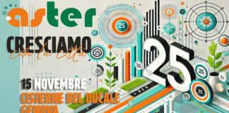 Genova, Aster celebra i 25 anni di attività Aster 25 anni